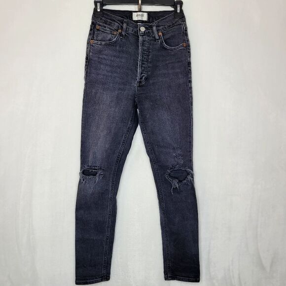 Agolde High Waist Nico Jeans Size 24 - Picture 1 of 9